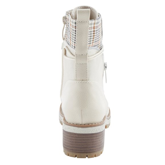 PATRIZIA HONORE BOOTIES Bone - Picture 4 of 6